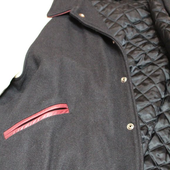 "BLACK STAR  Brewing"  Original Varsity Jacket XL - Picture 6 of 7